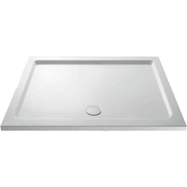 Nuie White Rectangular Shower Tray 1600x700mm - NTP051