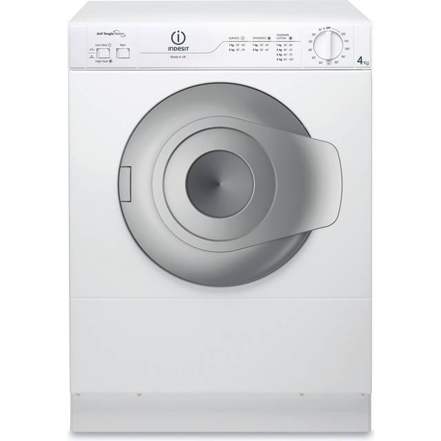 Indesit NIS41V 4kg Vented Tumble Dryer - White - C Energy Rated