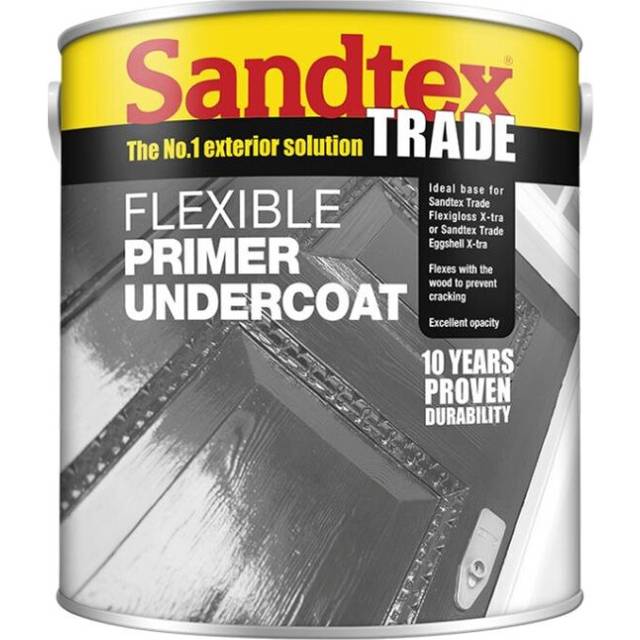 Sandtex Trade Flexible Primer Undercoat Charcoal Grey 2.5L