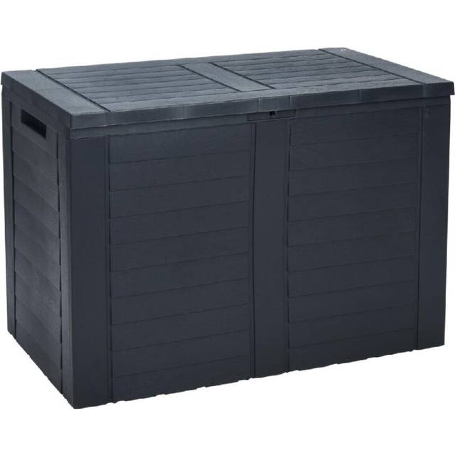 Compact Parcel Box 170L Small Plastic Garden Storage Outdoor