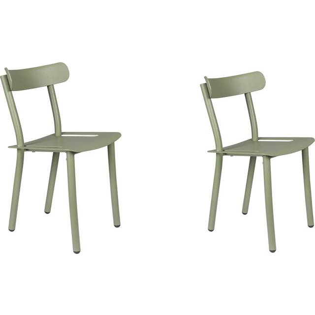 Zuiver Pair of Friday Garden Chairs - Green