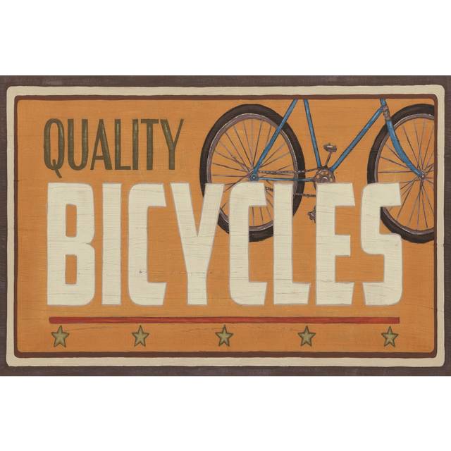Bike Shop III (81cm H x 122cm W)