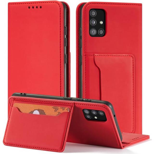 Galaxy A12 5G (2020/2021) PlÃ¥nboksfodral Magnet Stand - BlÃ¥