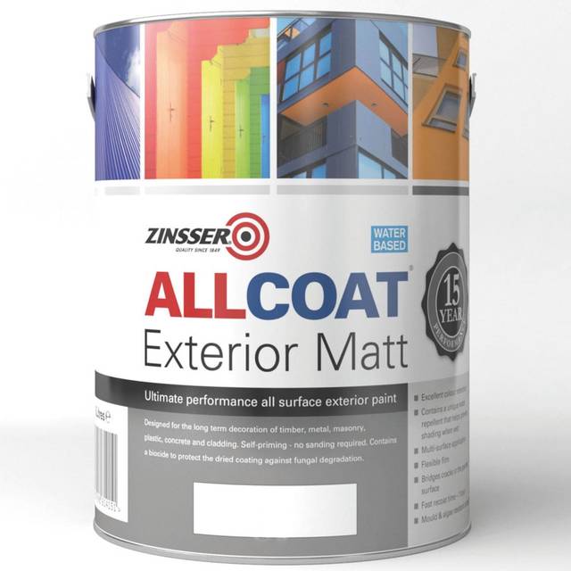 Zinsser - Allcoat Exterior Matt (Tinted) 2.5L