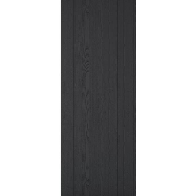 LPD Montreal Black Ash Laminate - Prefinished Internal Door (Size: 1981 x 762mm, Thickness: 44mm, Fire Door: Yes)