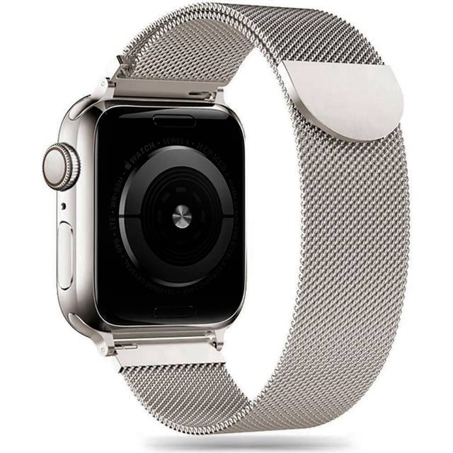 Milaneseband Apple Watch 7/8/9/10/SE/Ultra 1/2(44/45/46/49mm) - Starlight