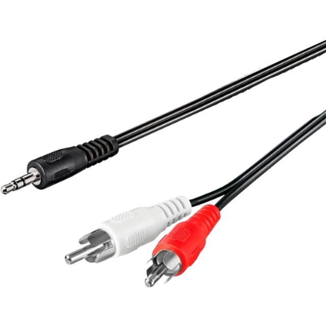 Goobay AUX Adapter Ljudkabel - 5 m
