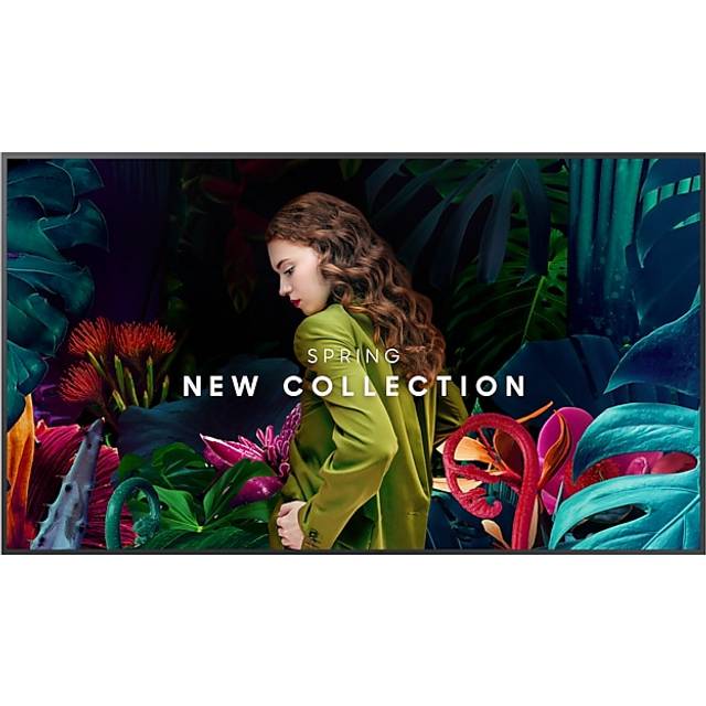 Samsung Professional monitor QB65C 65 inches gloss 16h/7 350(cd/m2) 3840x2160 (UHD) S10 Player (Tizen 7) WiFi/BT 3 years On-Site (LH65QBCEBGCXEN)