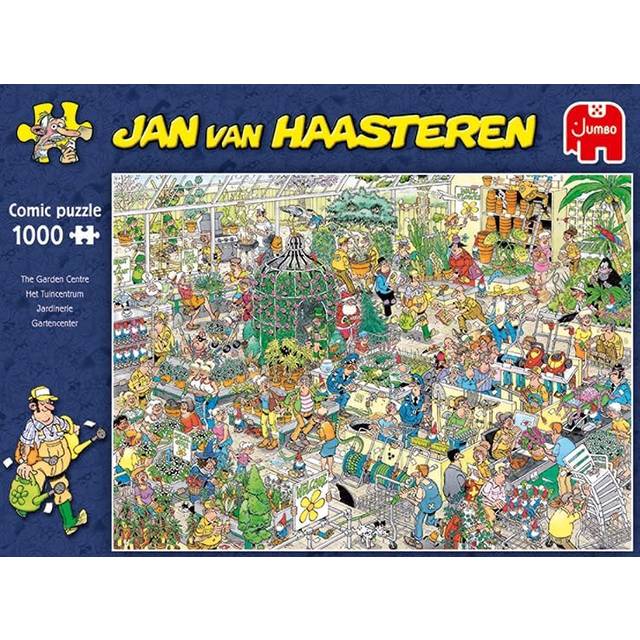 Jan Van Haasteren Garden Centre Jigsaw Puzzle (1000 Pieces)