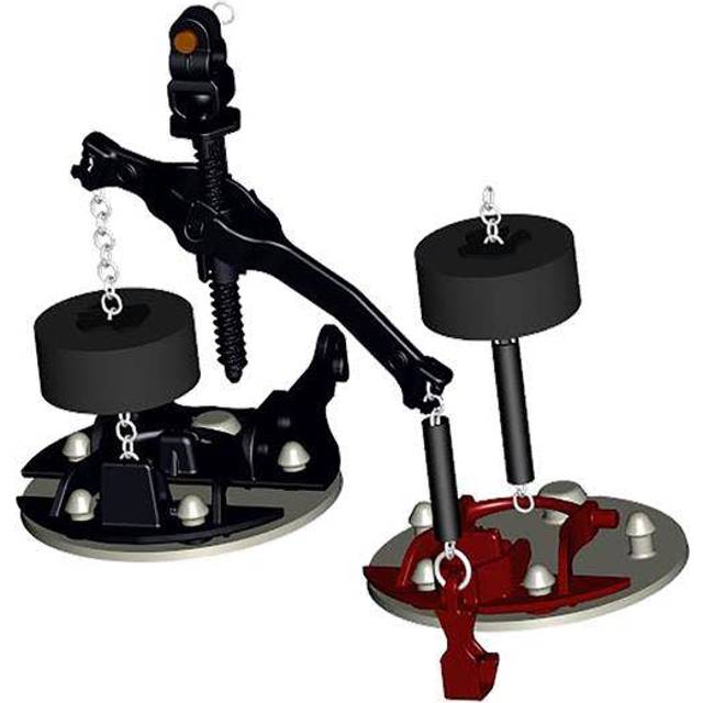 American Standard 7381657-200.0070A Vormax Toilet Flapper Assembly  Black