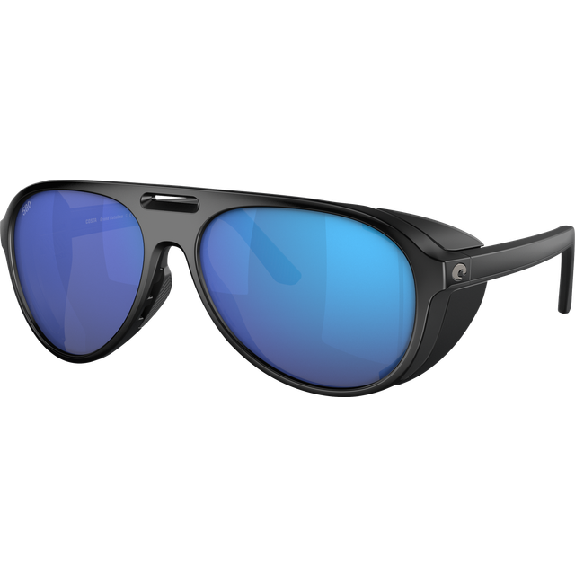 Costa Del Mar Grand Catalina Polarized 911701 Men&#39;s Sunglasses Black Size 59 - Matte Black (59)