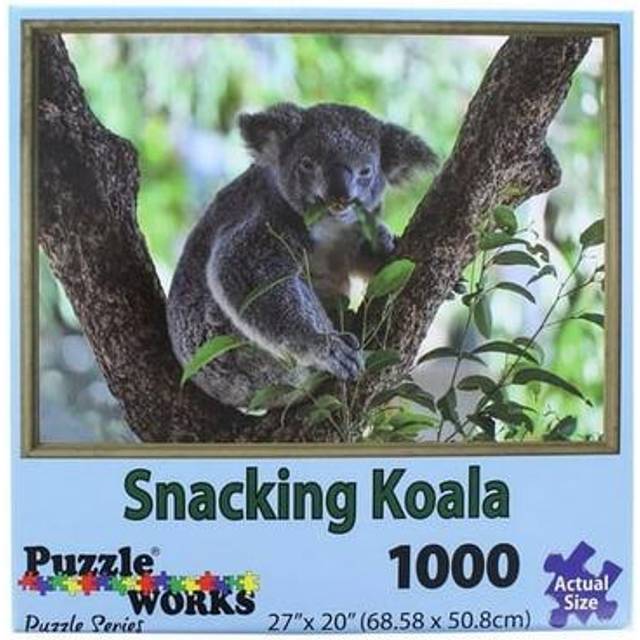 PuzzleWorks 1000 Piece Jigsaw Puzzle | Snacking Koala