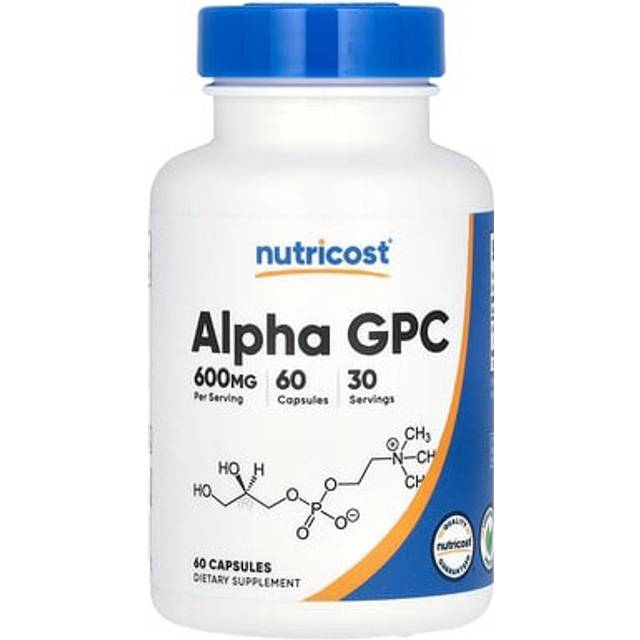 Nutricost  Alpha GPC  60 Capsules (300 mg per Capsule)