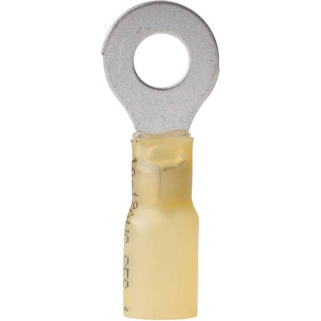 "Ancor 12-10 Gauge - 1/4"" Heat Shrink Ring Terminal - 100-Pack"