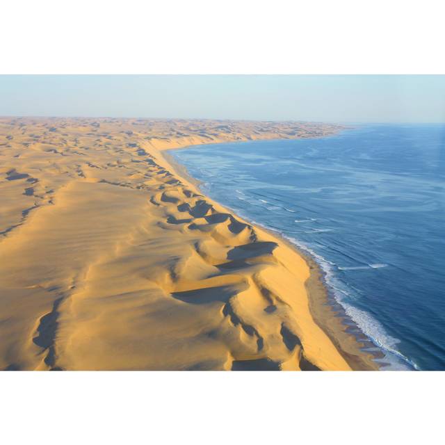 Desert Sanddunes Coastline by RobertGo - Wrapped Canvas Rectangle Print (30cm H x 46cm W x 3.8cm D)