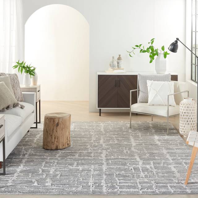 Luna - Grey Silver - 419cm x 297cm - Black (*)