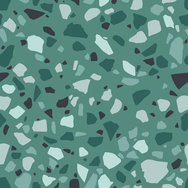 Terrazzo Floor Abstract (122cm H x 122cm W x 3.8cm D)
