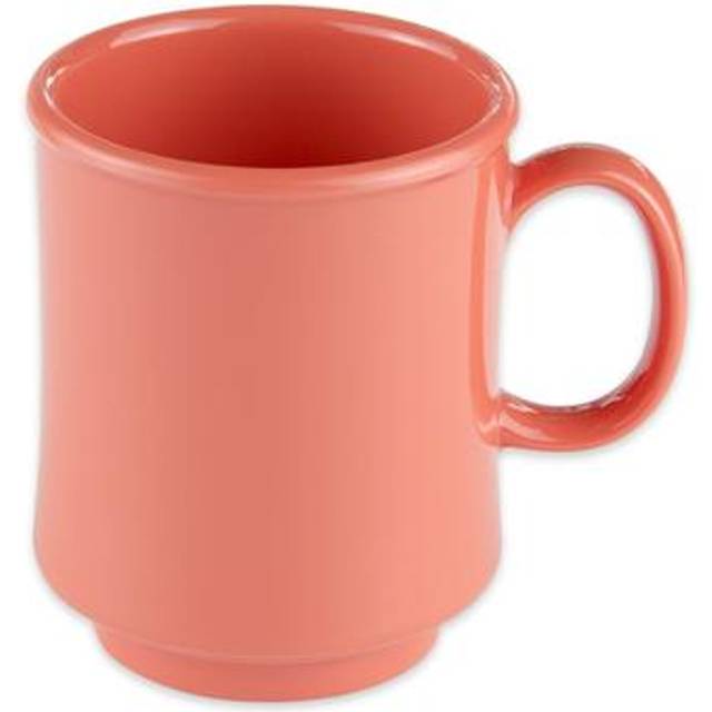 G.E.T. TM-1308-RO-EC 8 oz. Stacking Mug  Rio Orange (Pack of 4)