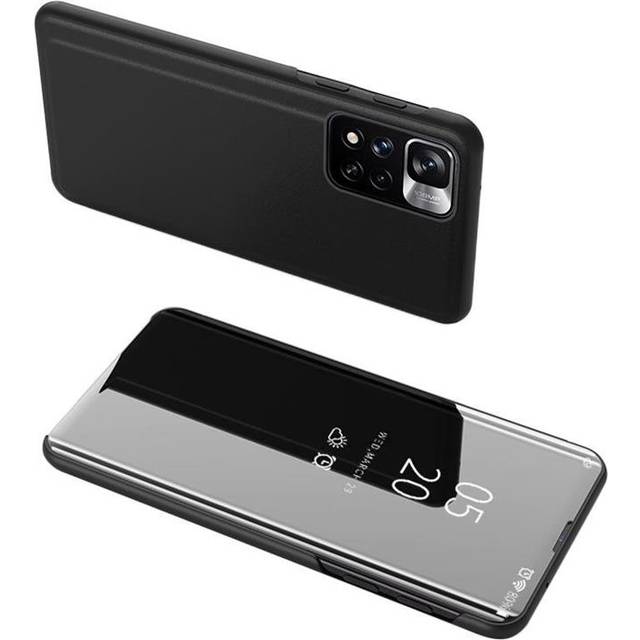 Xiaomi Redmi Note 11/11S Fodral Clear View Flip - Svart