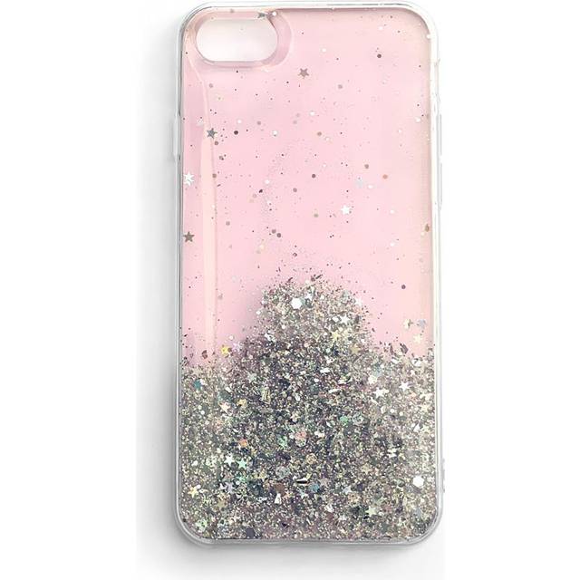 Wozinsky iPhone 12 Pro Max Skal Star Glitter - Rosa