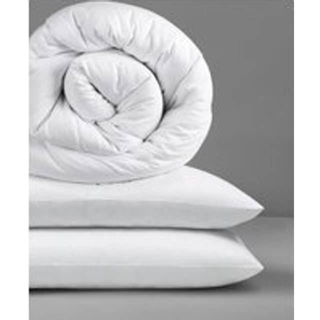 Climate Control 10.5 Tog All Year Round Duvet With 2 Pillows - White - Super King