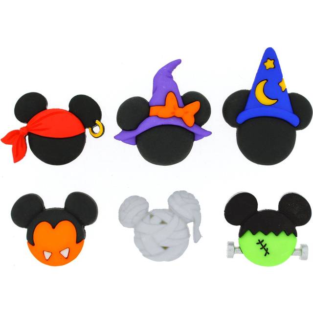 Dress It Up 7924 Disney Button  Embellishments  Mickey  Minnie Halloween Hats  Small