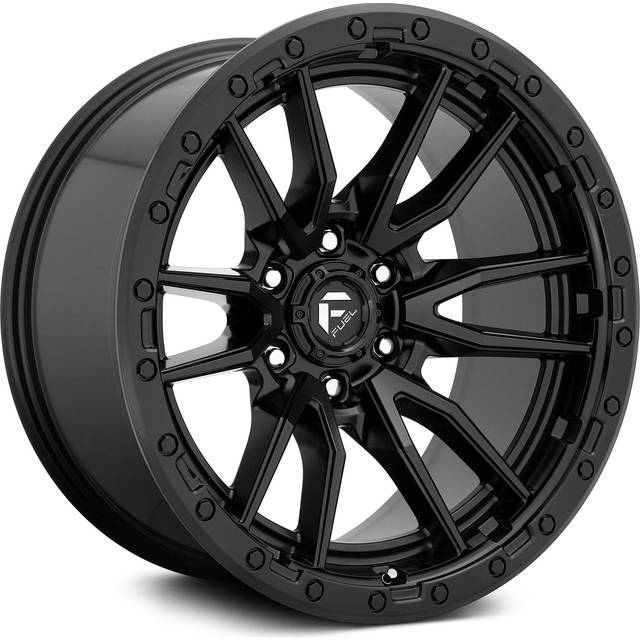 Fuel D679 Rebel Matte Black 9X18 6/139,7 ET-12 CB106,1