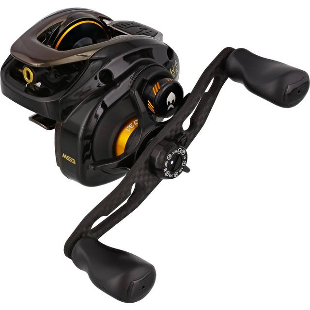 Westin Westin W6 Baitcaster 101 Ssg 6.6:1 Lh Stealth Gold 10+1bb Fiskerullar Black - 0