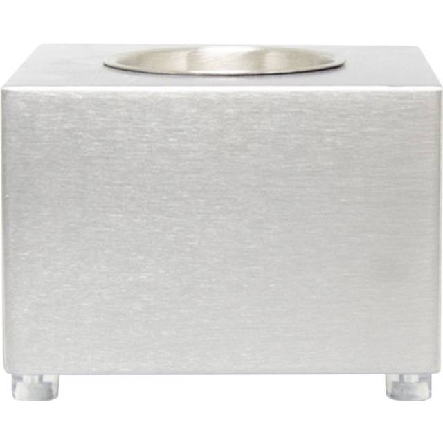 Cube Tabletop Bio Fireplace - Steel