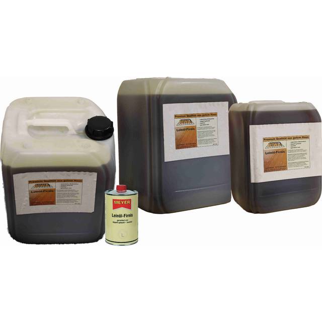 Meyer linseed oil varnish sealing wood furniture beams 1000ml