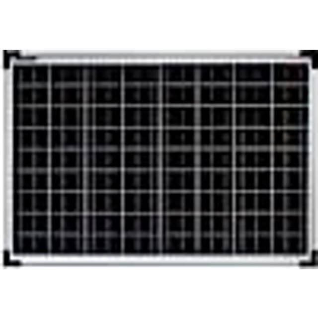 enjoy solar® Mono 50W 36V Monokristallin Solarmodul Solarpanel är idealiskt för 24V Gartenhäuse, Wohnmobile, Caravans och Båtar (Mono 50W 36V).