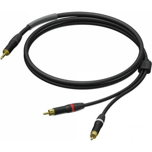 Procab PRA711/3 Prime Mini-Jack to RCA Adapter Cable