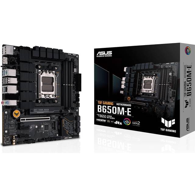 ASUS TUF GAMING B650M-E AMD B650 Socket AM5 micro ATX