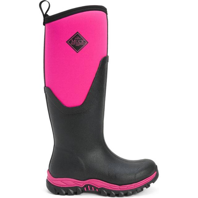 'Arctic Sport II Tall' Wellington Boots - Bright Pink - 4
