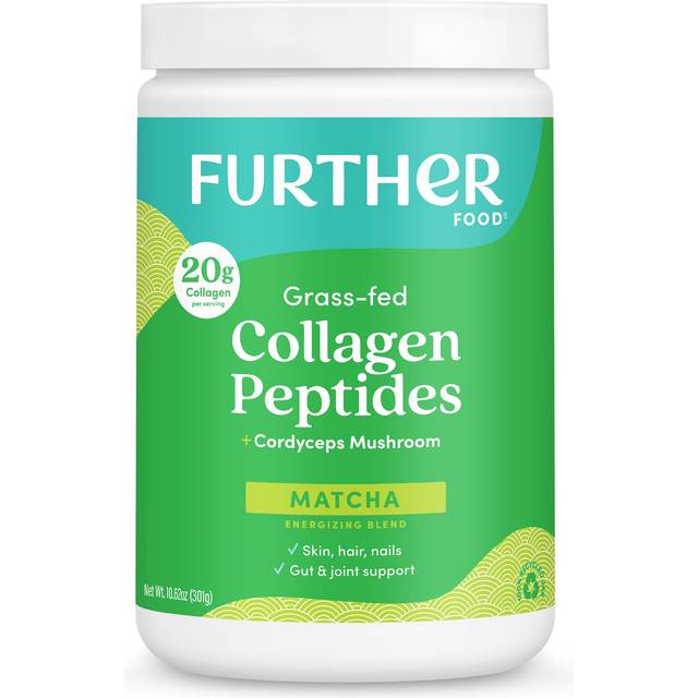 Further Food Matcha Collagen Plus Cordyceps Mushroom 14 Servings