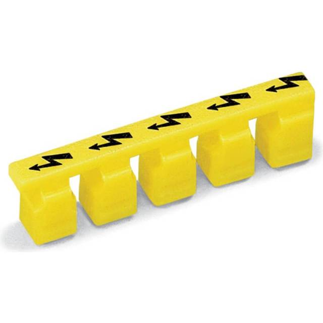 WAGO 282-405 Protective Warning Marker 5/card Terminal Block Yellow