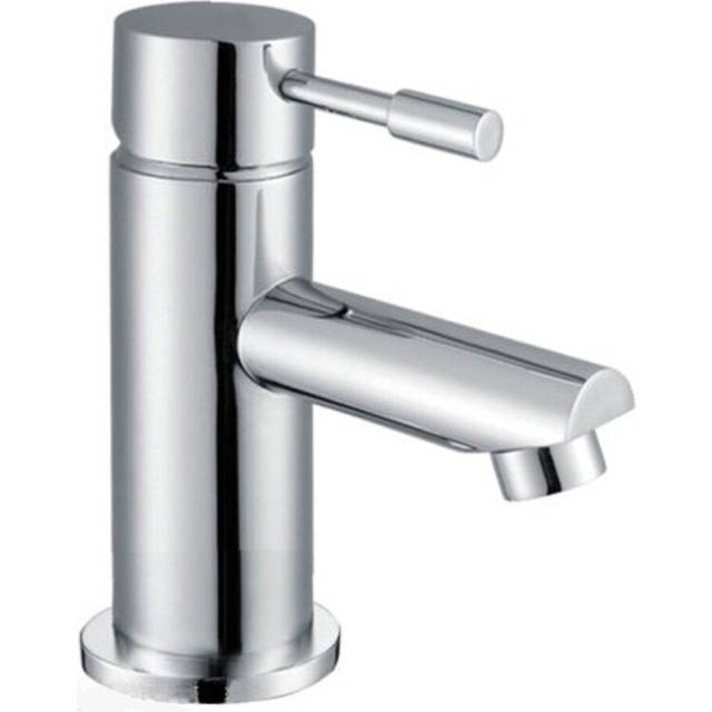 Blossom chrome cloakroom bathroom basin mono mixer tap + sprung basin waste