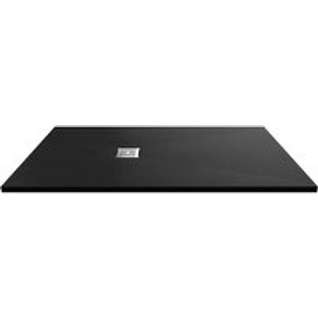 Hudson Reed Rectangular Shower Tray 1600 x 900mm - Black, Black