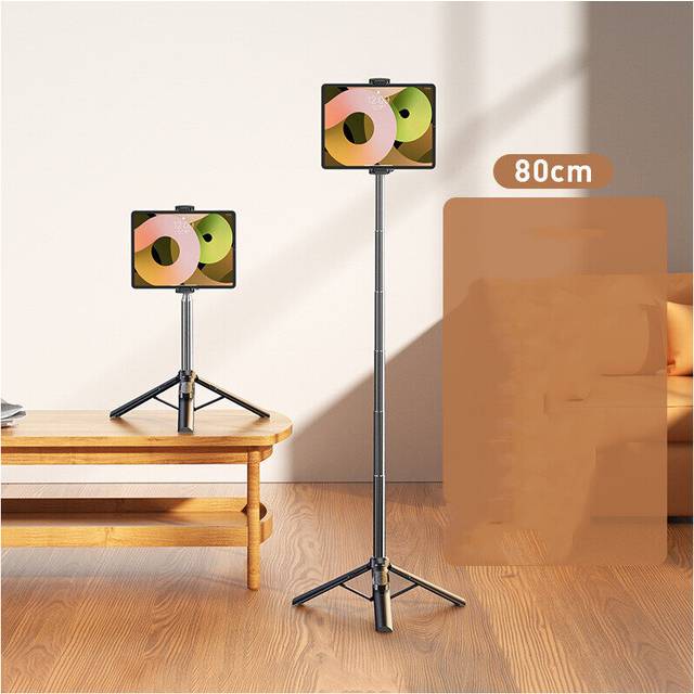 (a-80CM Length) Bluetooth Selfie Stick Tripod for Mobile Phone Tablet Foldable 360 Rotation Holder Stand for iphone Sumsung Huawei Xiaomi