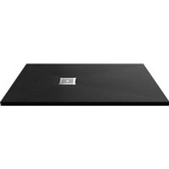 Hudson Reed Rectangular Shower Tray 1200 x 800mm - Black, Black