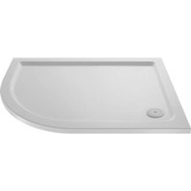 Slip Resistant Offset Quadrant Shower Tray LH 1200 X 800Mm (4cm H x 80cm W x 120cm D)