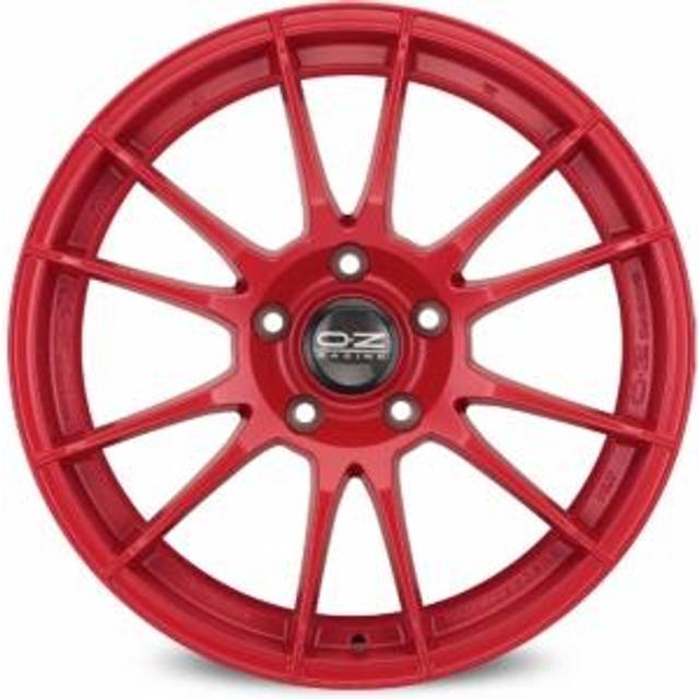 OZ Racing I-TECH Ultraleggera HLT Alloy Wheels In Red Set Of 4 - 19x8.5 Inch ET53 5x130 PCD 71.56mm Centre Bore Red, Red