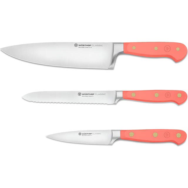 Wüsthof Classic Colour Coral Peach 3 Piece Knife Set (WT1311760308)