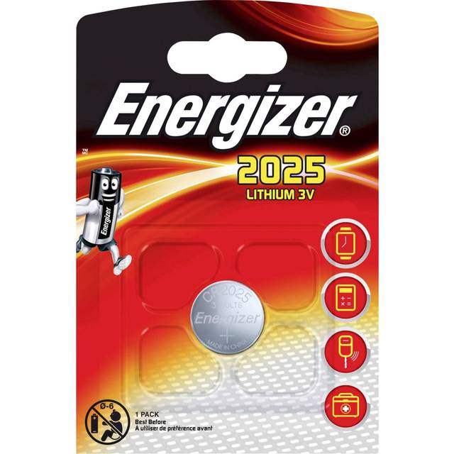 Energizer 2025 lithium battery 3v cr2025 br2025 dl2025