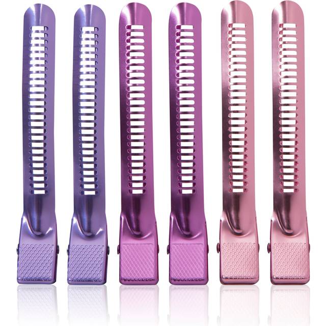 Salon Services Sectioning Clips - Short Stainless Steel