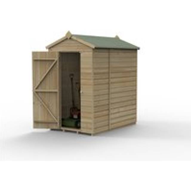 Beckwood 4x6 Apex Shed - Installation Included / With Base / 0