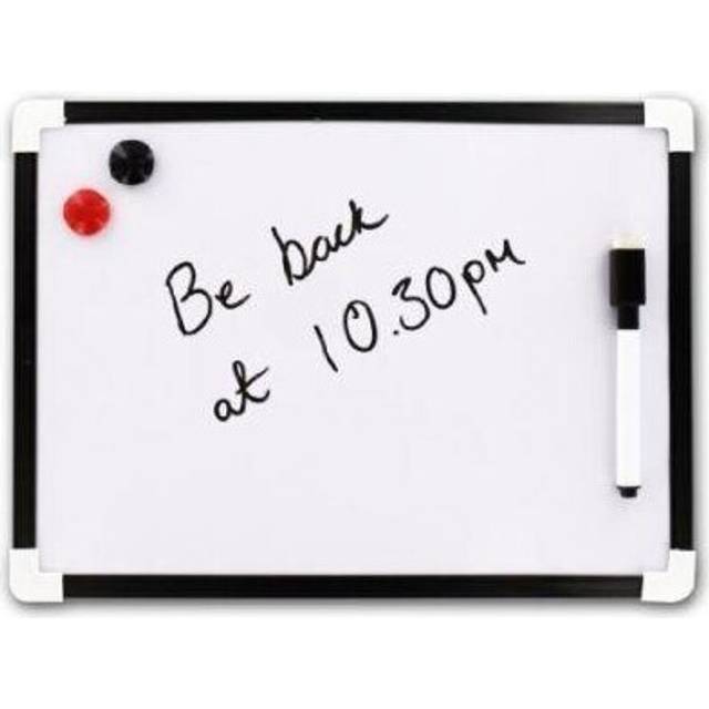 A4 Size Whiteboard With Pen Eraser & 2 Magnets For Lists Notes Reminders Hanging