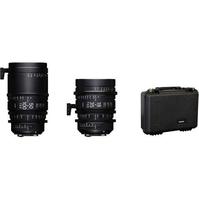 Sigma Cine High Speed Zoom Lens Kit Fully Luminous - Canon Mount