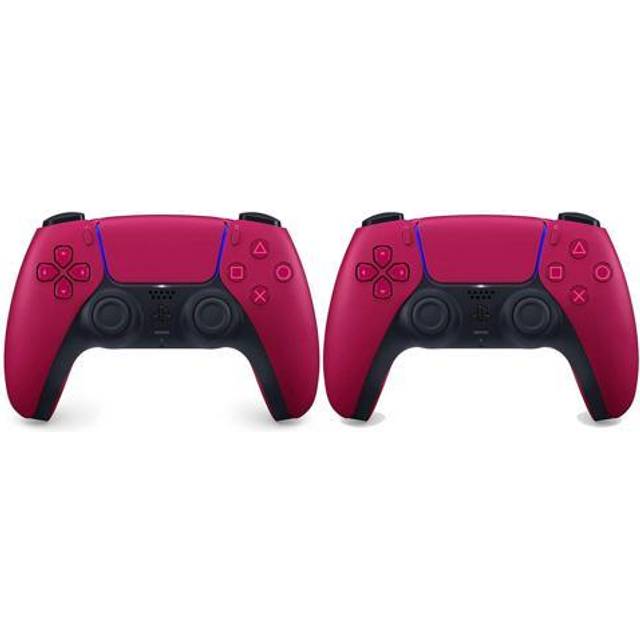 Sony PlayStation 5: DualSense Wireless Controller – Cosmic Red & Sony PlayStation 5: DualSense Wireless Controller Charging Station