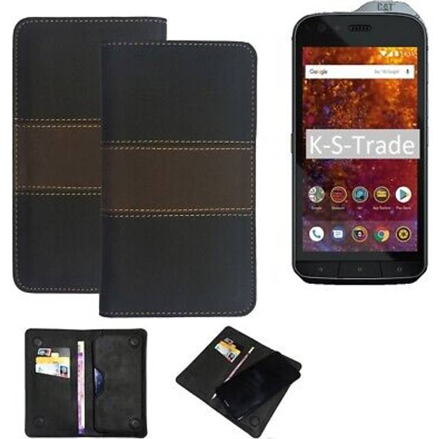 Cell phone case for caterpillar cat s61 wallet cover bookstyle sleeve pouch